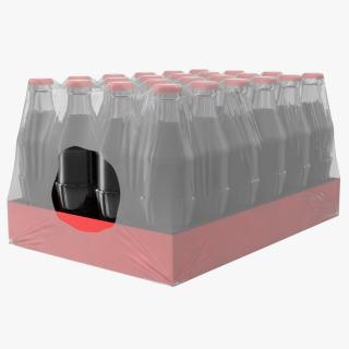 3D model 24 Soda Glass Bottle Case