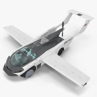 AirCar Rigged for Maya 3D