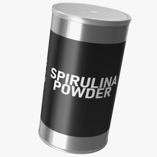 3D model Spirulina Powder Jar