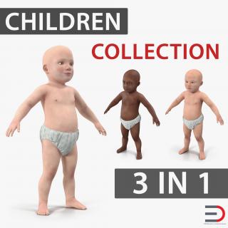 Children Collection 3D model