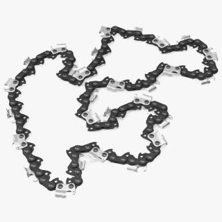 Chain for Chainsaw Black 3D model
