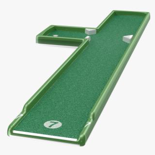 3D model Mini Golf Portable Outdoor Course Hole 7
