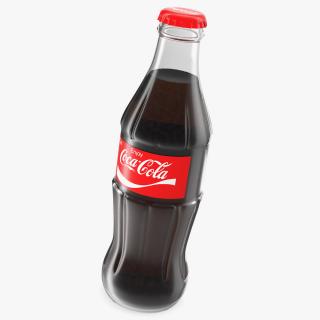 Coca Cola Glass Bottle 3D