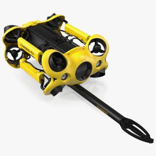 Chasing M2 Underwater Drone with Grabber Arm 3D model