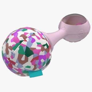 Baby Rattle Pink Generic 3D model