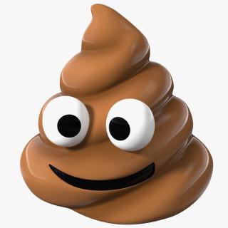 Smiling Face Poop Emoji Smile 3D model