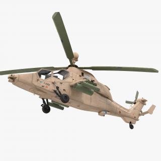 3D model Eurocopter Tigre EC665 Spain Rigged
