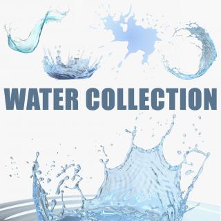 3D Water Collection 2 model