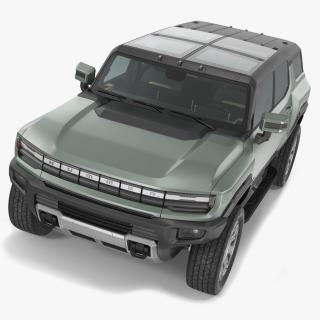 3D GMC Hummer EV SUV 2024 Simple Interior model