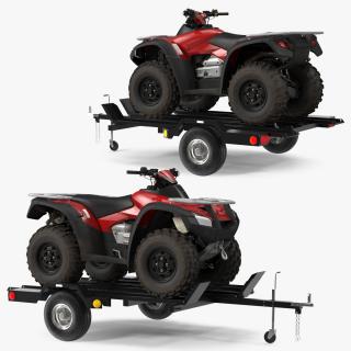 3D Trailer with ATV