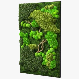 3D model Decorative Moss Wall