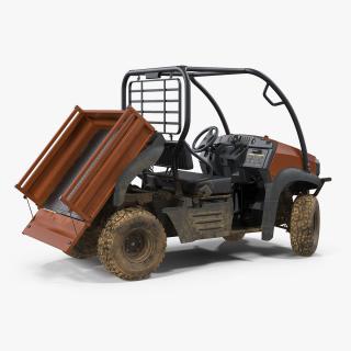 Farmer 4x4 ATV Dirty Rigged 3D