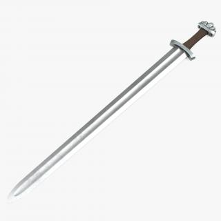 3D Medieval Viking Sword
