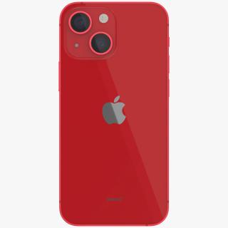 Apple iPhone 13 Mini Red 3D model