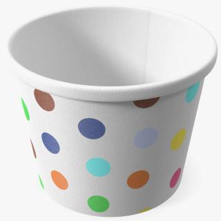 Empty Ice Cream Cup 3D model
