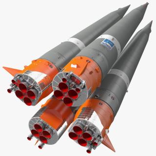Soyuz 2 Rocket Stage 1 3D