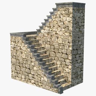 Stone Ladder 3D