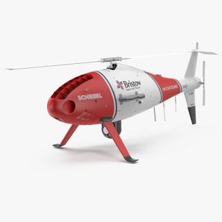 Schiebel Camcopter S100 UAV Coast Guard 3D model