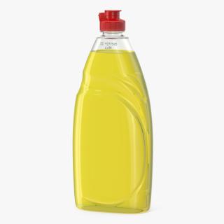 3D model Yellow Dishwashing Liquid