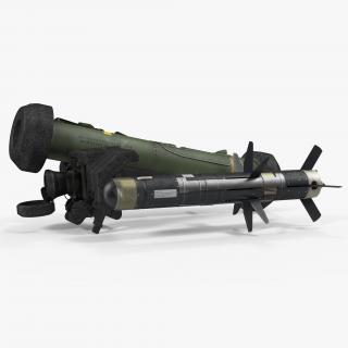 Anti Tank Missile FGM-148 Javelin Set 3D