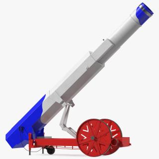 3D model Circus Human Cannonball Rigged