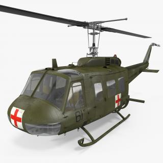 3D Bell UH-1 Iroquois MedEvac
