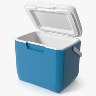 3D Portable 28 Quart Cool Box Rigged model