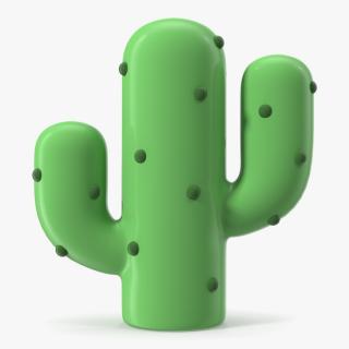 Cactus Emoji 3D