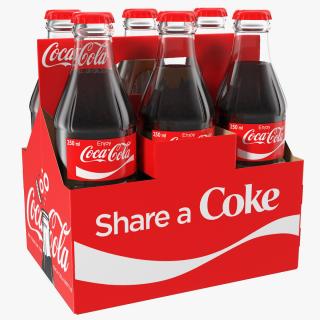 Coca Cola Bottle Package 3D model