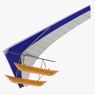 3D model Hang Glider with Inflatable Pontoon