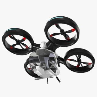 3D Futuristic Passenger Drone