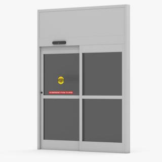 Concealed Sliding Door System 3D model