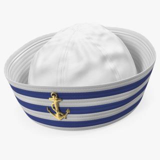 3D model Navy Sailor Hat
