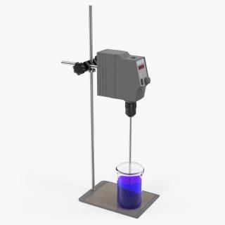 3D Laboratory Stirrer model