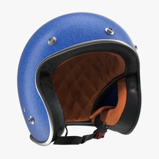 3D model Vintage Motorcycle Helmet