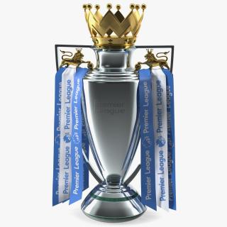3D model Barclays Premier League Trophy