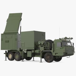 3D Mobile Tracking Radar Vityaz 50R6 model