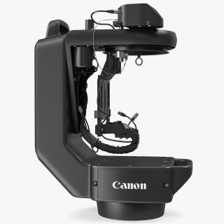 3D Robotic Camera System Canon CR S700R Rigged model