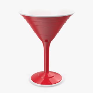 Reusable Plastic Cocktail Cup 3D model