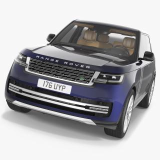 Range Rover 2022 Simple Interior 3D