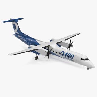 Bombardier Q400 NextGen Passenger Airplane 3D