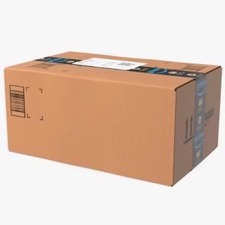 Amazon Parcels Box 41x26x20 3D