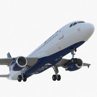 Airbus A320 Delta Air Lines 3D