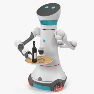 3D Modular Service Robot Bartender