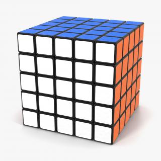 3D Rubiks Professional 5x5 Cube model