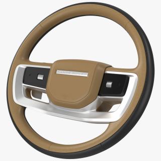 3D Range Rover Steering Wheel