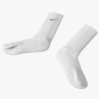 3D model Long Socks Nike Grey Idle