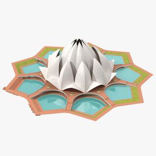 Lotus Temple 3D
