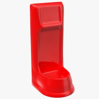 3D Single Fire Extinguisher Fiberglass Stand