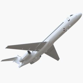 Boeing 717-200 Generic Rigged 3D model